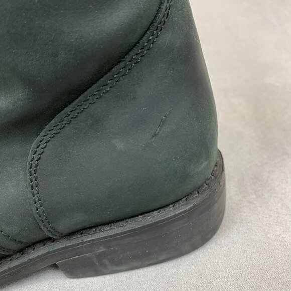 Thursday Boot Co Mens Captain Boots Size 9.5 Black Matte Leather Military Rugged - Picture 2 of 13